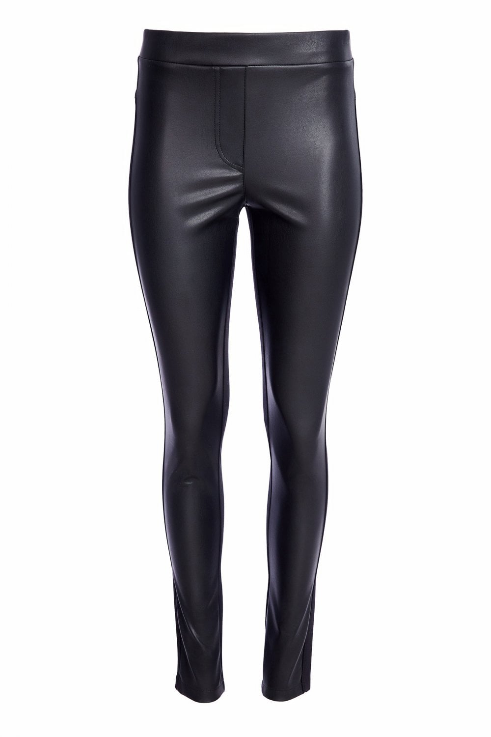 Legging Topshop Noir Brillant Look Galactique - Taille UK 10 - Neuf Avec étiquettes - Matière Polyester/élasthanne