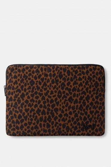 Leo Laptop Sleeve Brown/black