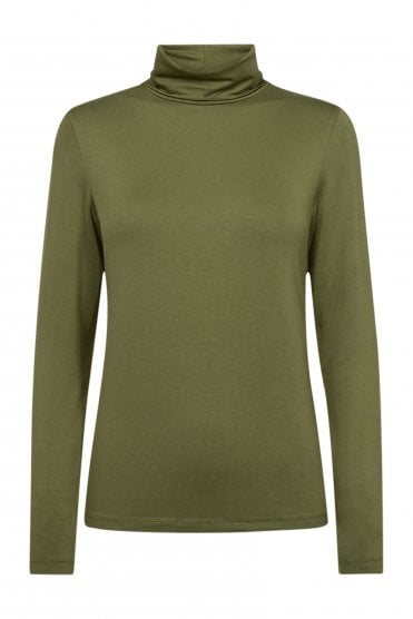 Liana Polo Neck Calliste Green