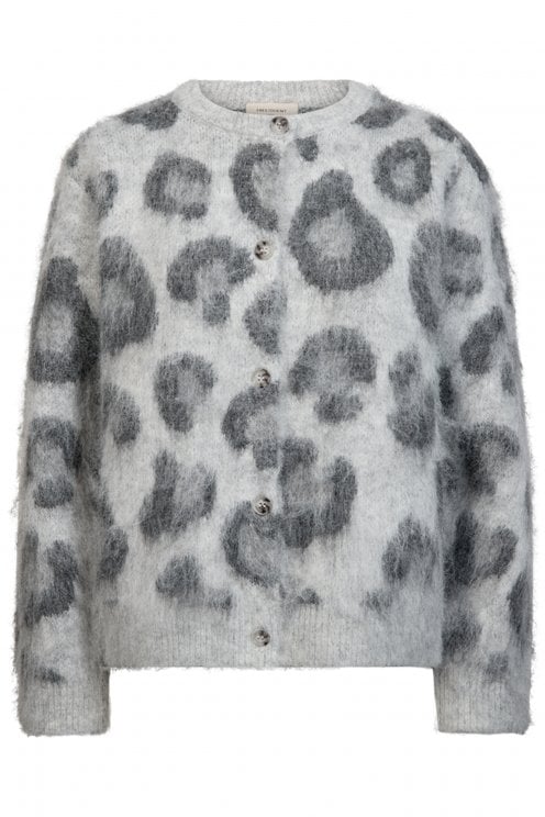 Lippi Cardigan Light Grey/dark Grey