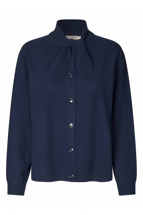Lokimia Cardigan Dress Blue