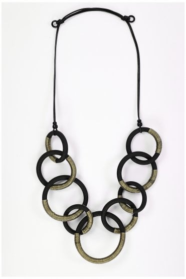 Loop Necklace Avocado