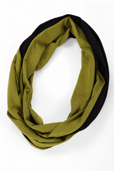 Loop Scarf Avocado/black