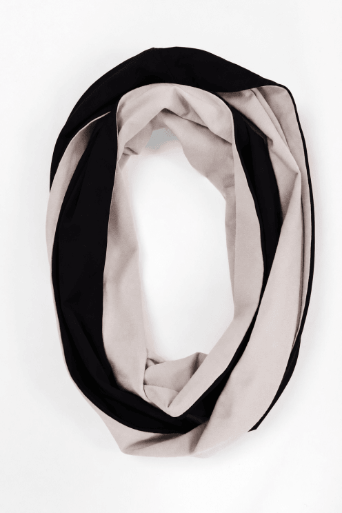 Loop Scarf Sand/black