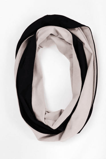 Loop Scarf Sand/black