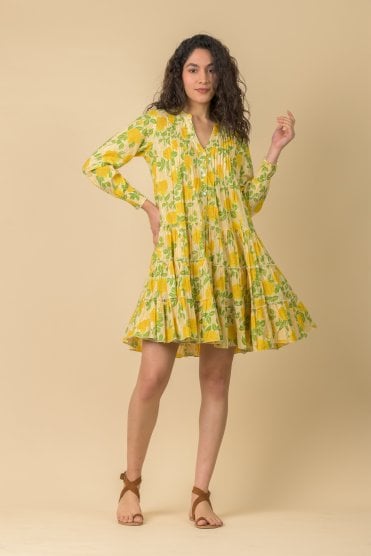Lovejoy Dress Rouge Yellow