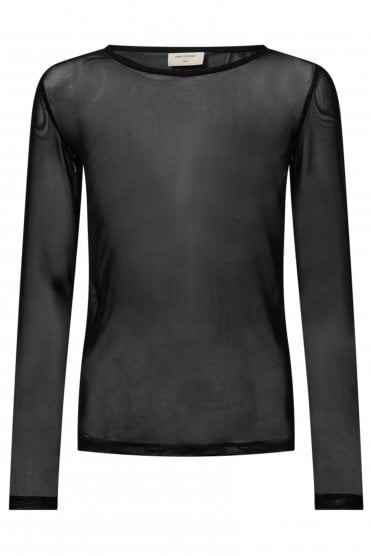 Meshka Top Black