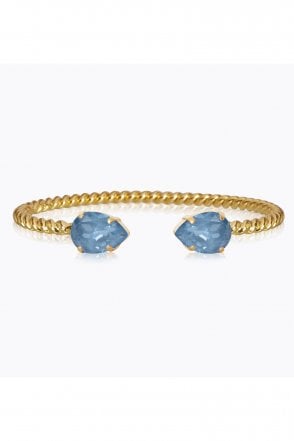 Mini Drop Bracelet Gold/denim Ignite
