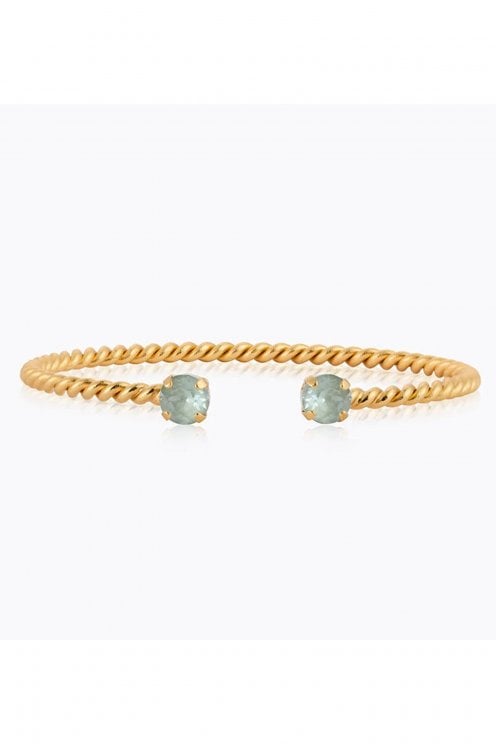 Mini Twisted Bracelet Gold/agave