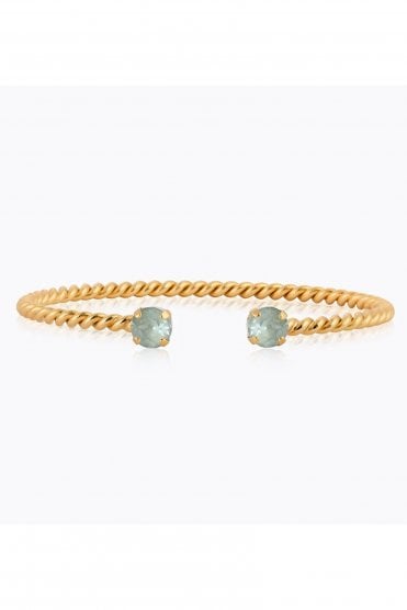 Mini Twisted Bracelet Gold/agave