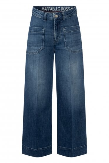 Miru Wide Leg Jean Blue