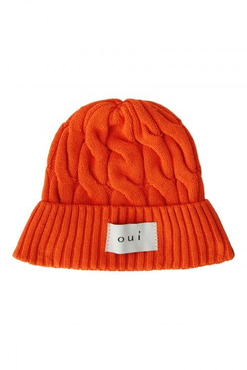 Mutze Knitted Hat Orangeade