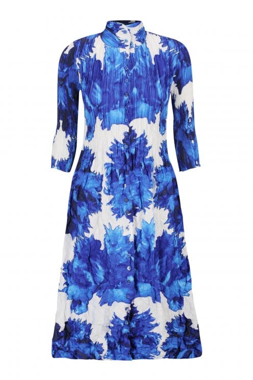 Nehru Coat Dress Blue Quartz Blue Quartz
