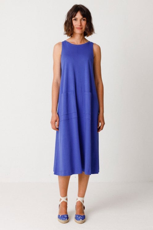 Noe Dress Royal Blue