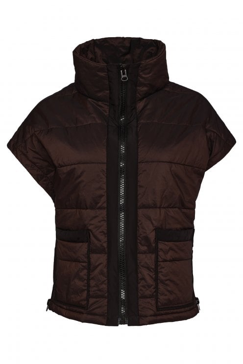 Padded Short Waistcoat Choko
