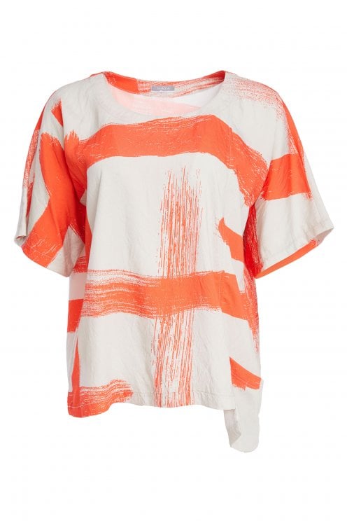 Paintwork Print Top Camelia