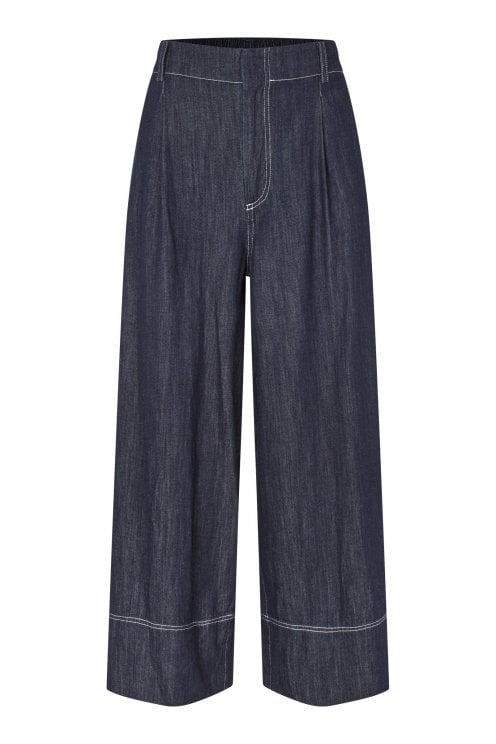 Parriq Trouser Dark Denim