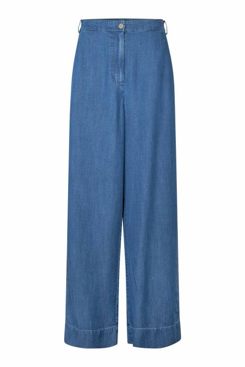Pelyra Trouser Washed Denim