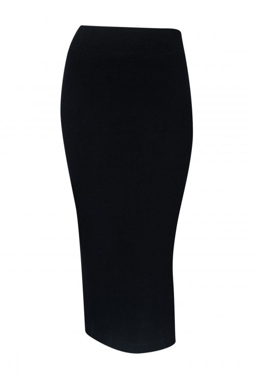 Plain Fleece Skirt Notte