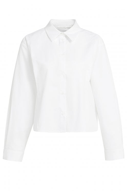 Poplin Blouse Pure White