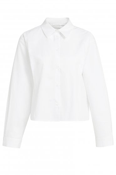 Poplin Blouse Pure White