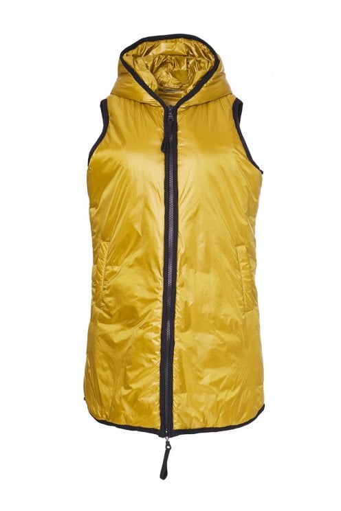 Puffer Gilet With Print