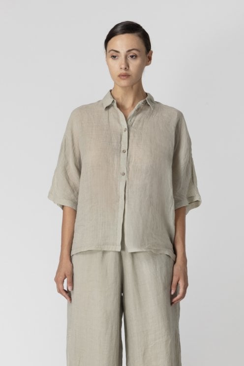 Relaxed Fit Shirt Avacado