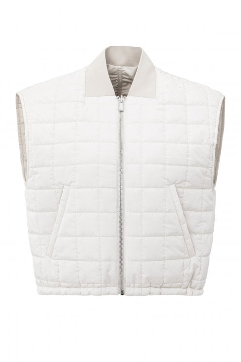 Reversible Padded Body Warmer Beige Beige