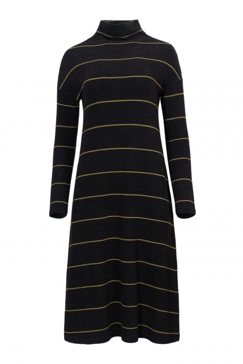 Riga Soft Knit Dress Olive