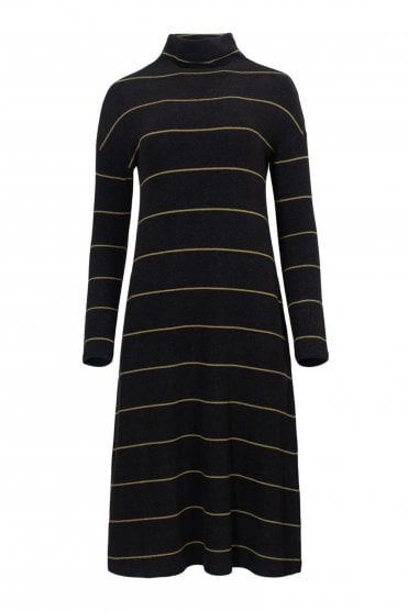 Riga Soft Knit Dress Olive