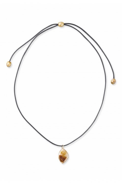 Rosira Necklace Beige