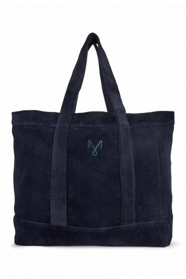 Roya Corduroy Bag Dress Blue