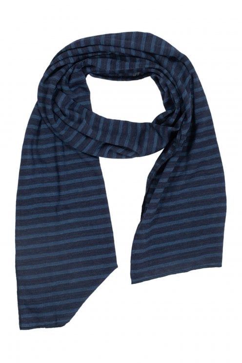 Scarf Blue Stripe