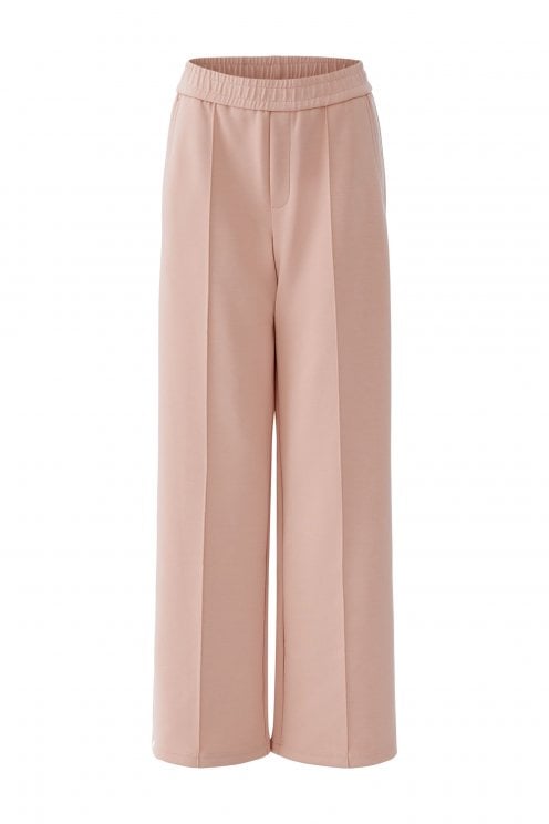 Scuba Jogger With Contrast Stripe Rose/white