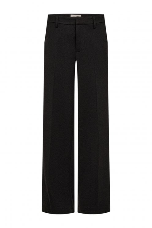 Sillen Herringbone Pants Black/magnet