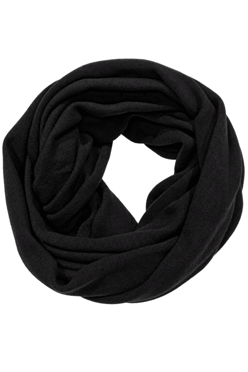 Soft Loop Scarf Black