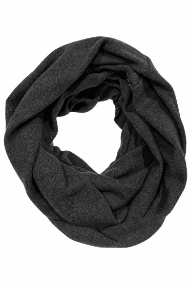 Soft Loop Scarf Carbone