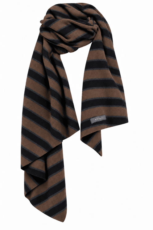 Soft Pencil Knit Scarf