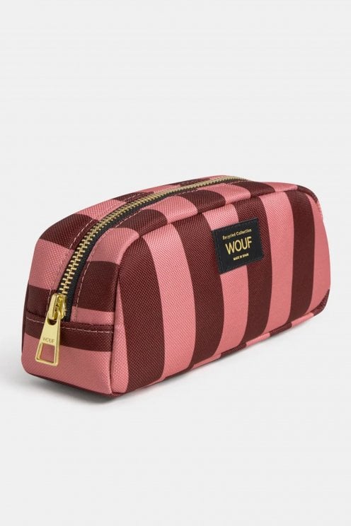 Sophie Pencil Case Burgundy/pink
