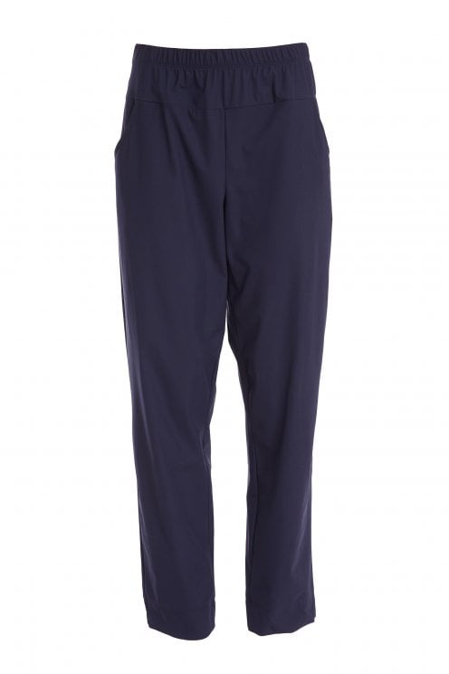 Straight Leg Travel Fabric Trouser French Blue