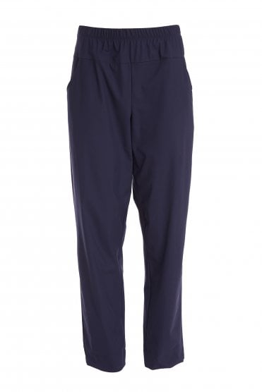 Straight Leg Travel Fabric Trouser French Blue