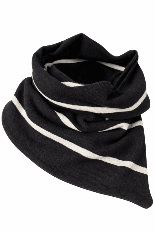 Stripe Fleece Collar