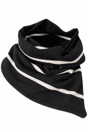 Stripe Fleece Collar