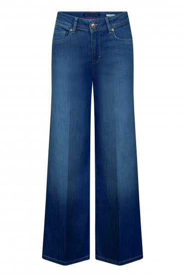 Sventy 7/8 Super Soft Denim Jeans Blue