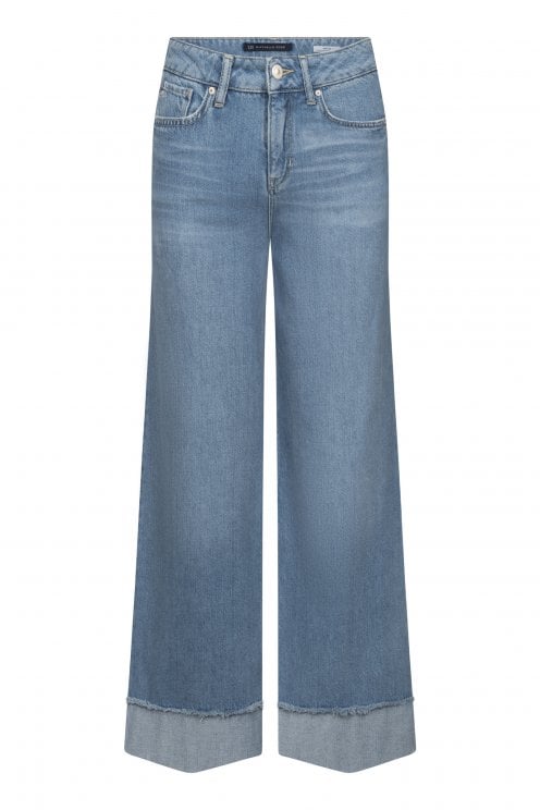 Sventy Turn Up Jeans Used Blue