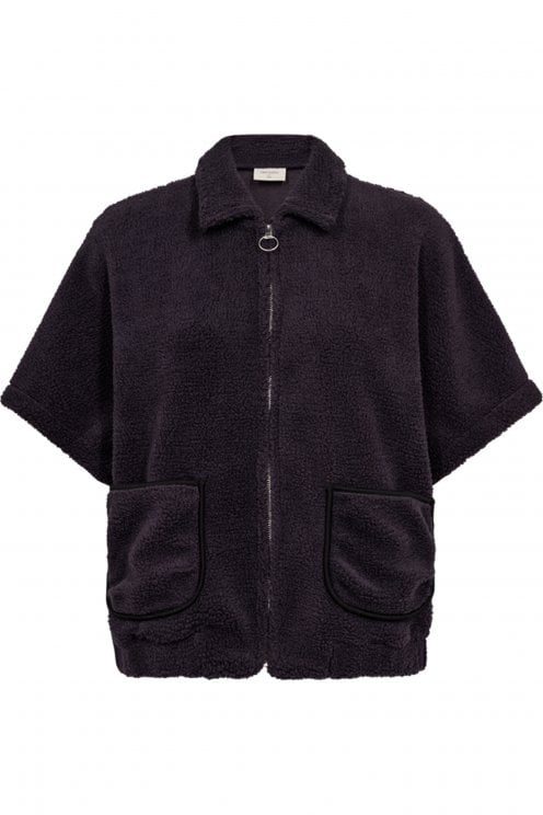 Teddy Waistcoat Nightshade