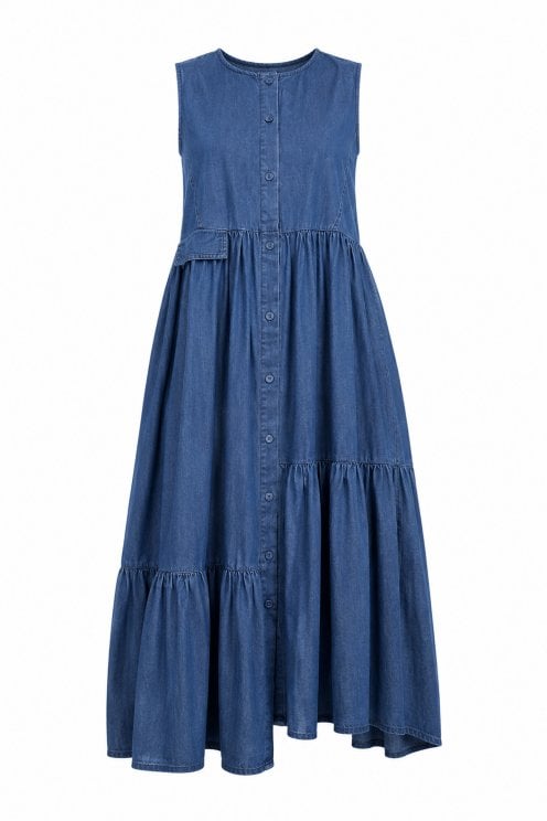 Tiered Dress Jean