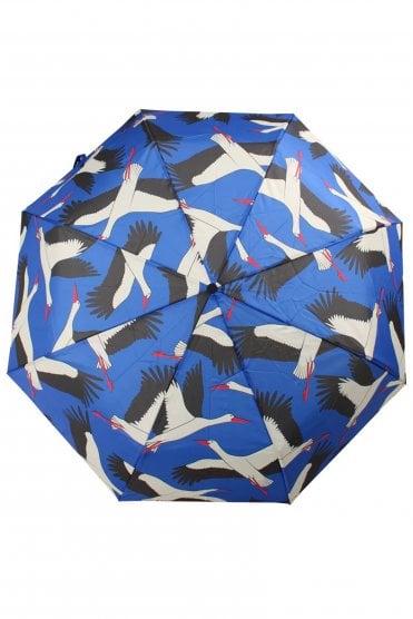 Umbrella Dame Klein Blue Stork