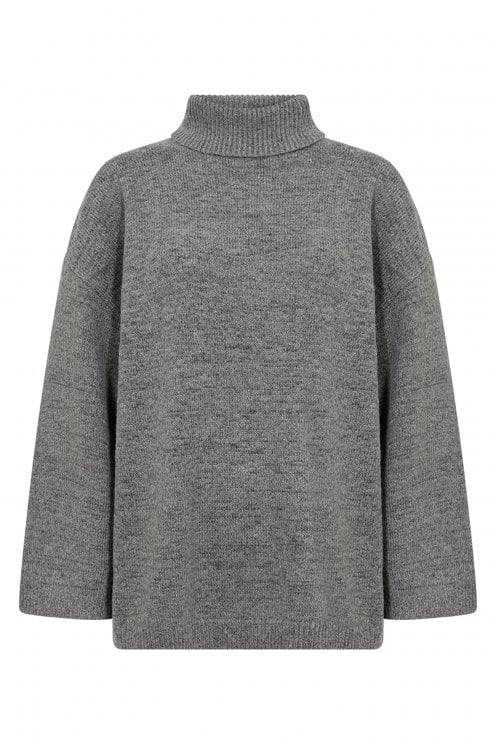 Vida 1 Pullover Mid Grey Mel