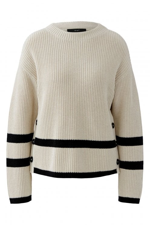 Viniah Chunky Knit Light Camel/grey